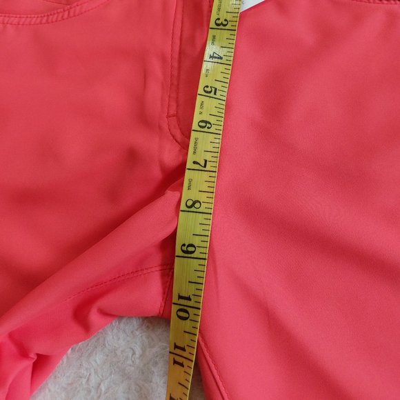 Brax Golf Women's Orange Faith Glam Stretch Pants Siz 8R - Picture 5 of 8